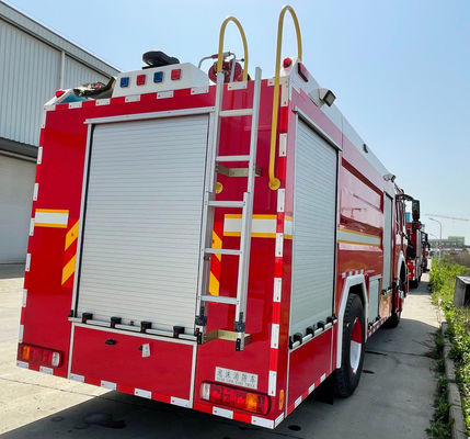 HOWO 8 TON Foam Fire Truck 228kw 6x4 For Fire Fighting Emergency Rescue