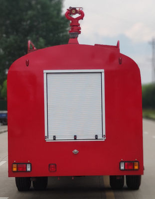 177kw ISUZU Fire Engine , 10000L Water Rescue Fire Truck 6 Wheeled
