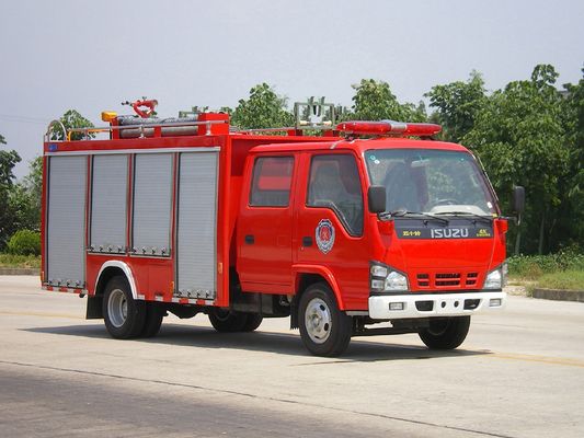 Мини 120 л.с. 6-колесный пожарный двигатель ISUZU 2000L