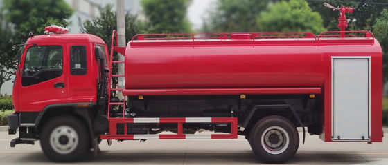 ISUZU 177kw Water Tank Fire Truck 240HP 10T 4x2 Multipurpose